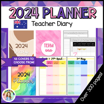 Preview of Australian Teacher Planner 2024