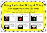 Australian money-  notes & coins: How would you pay for it