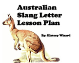 Australian Slang Letter Lesson Plan