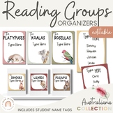 Australian Animals Reading Group Book Box Organizers | Edi