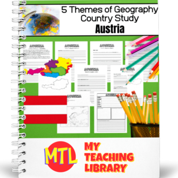 Preview of Austria Country Study | 5 Themes of Geography