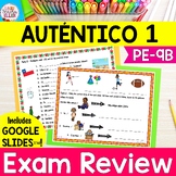 Auténtico Realidades 1  Spanish Final Exam Review Study Gu