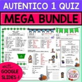Auténtico Realidades 1 Spanish Vocabulary List Quiz MEGA B