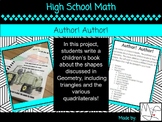 Author! Author!  Geometry Triangle and Quadrilateral Project 