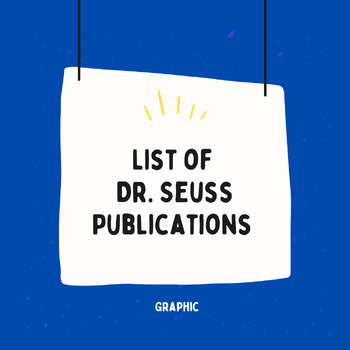 Preview of Author Bibliography: Dr. Seuss (Graphic)
