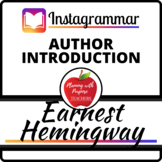 Author Introduction: ERNEST HEMINGWAY - Instagrammar
