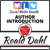 Author Introduction: ROALD DAHL - Social Media