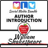 Author Introduction: SHAKESPEARE - Social Media