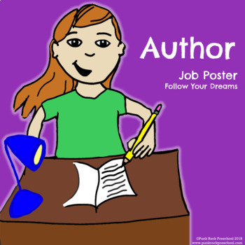 Preview of Author Job Poster - Follow Your Dreams