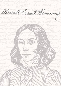 Preview of Author Poster: Elizabeth Barrett Browning