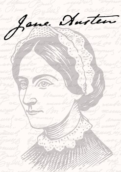 Preview of Author Poster: Jane Austen