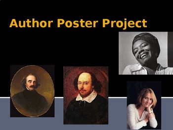 Preview of Author Poster Project