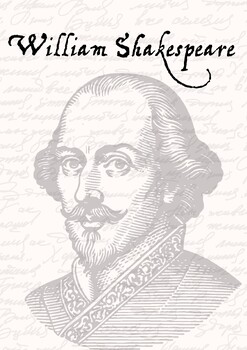 Preview of Author Poster: William Shakespeare