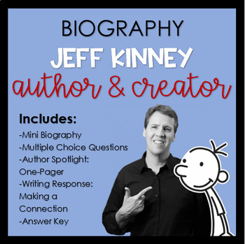 Preview of Author Spotlight: Jeff Kinney Biography