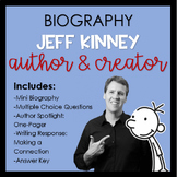 Author Spotlight: Jeff Kinney Biography