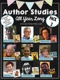 Author Studies All Year Long and Activities-Pack 2
