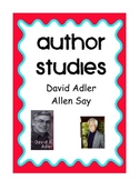 Author Studies: David A. Adler and Allen Say