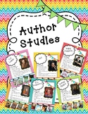 Author Studies - Posters for Upper Elementary and Young Adult