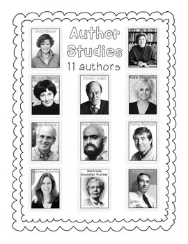 Preview of Author Studies / Spotlight - Older Grades
