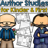 Author Studies for Kinder and 1st