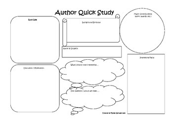 Preview of Author Study