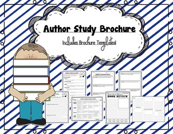 Preview of Author Study Brochure
