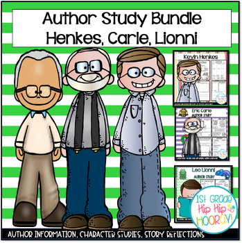 Preview of Author Study Bundle with Eric Carle, Leo Lionni, Kevin Henkes