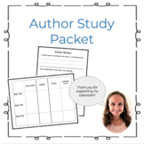 Author Study Packet