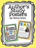 Author Study Posters