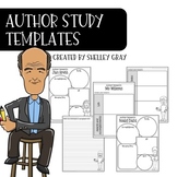 Author Study Research Templates: Research Organizers and Posters