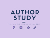 Author Study: Guided Research Project - DISTANCE LEARNING