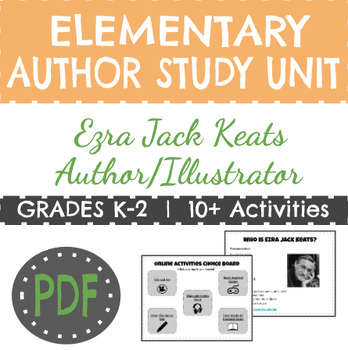 Preview of Author Study Unit: Ezra Jack Keats
