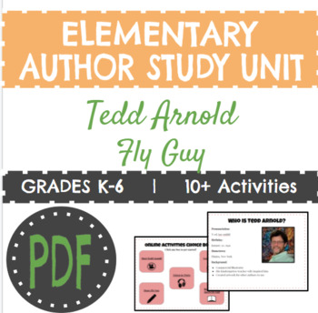 Preview of Author Study Unit: Tedd Arnold