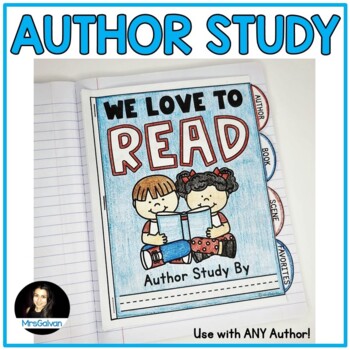 Preview of Author Study Use with ANY author