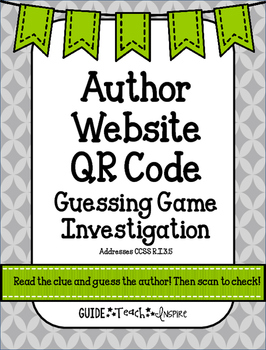 Preview of Author Website QR Code Guessing Game Investigation