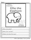 Author and Illustrator Handouts