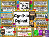 Author of the Month Cynthia Rylant