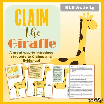 Preview of Author's Claim | Reading Comprehension | RI.8 | Grades 4-6