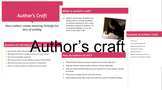Author’s Craft Slide Deck/Teaching Author’s Craft/Author’s