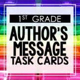 Author's Message 1st Grade Reading Toothy® Task Kits