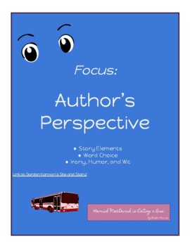 Preview of Author's Perspective -- Hamish Mactavish is Eating a Bus