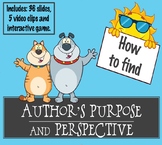 Author's Perspective Point of View Purpose Nonfiction Teac