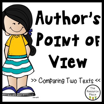 Preview of Author's Point of View - Comparing Two Pieces of Text