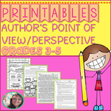 Author's Point of View (Author's Perspective) PRINTABLES: 4.RI.8/ 5.RI.8