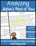 Reading Comprehension Passage and Questions: Author's Poin