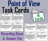 Author's Point of View Task Cards Activity