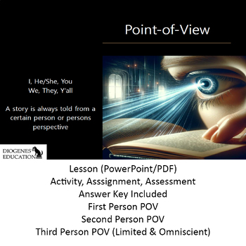 Preview of POV first & third person point of view 2nd person RL.1.6 RL.2.6