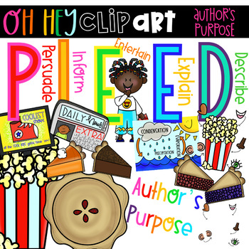 Preview of Author's Purpose Clip Art