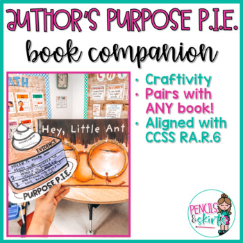 Preview of Author's Purpose Pie Craftivity