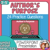 Author's Purpose PowerPoint - 24 Animated Paragraphs -Grea
